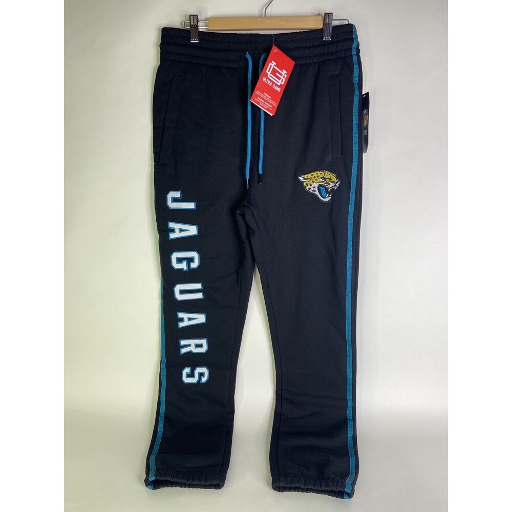 Jacksonville Jaguars Ultra Game Day NFL Jogger Pants Sweatpants Black Mens M